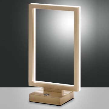 Fabas Luce 3394-30-225 - LED Dimbar bordslampa BARD LED/15W/230V guld