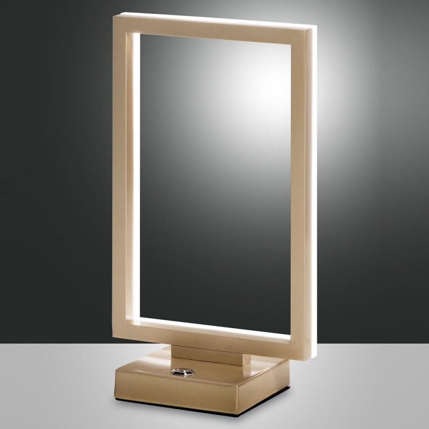 Fabas Luce 3394-30-225 - LED Dimbar bordslampa BARD LED/15W/230V guld