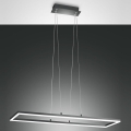 Fabas Luce 3394-43-282 - LED ljusreglerad ljuskrona på textilsladd BARD LED/52W/230V 4000K antracit