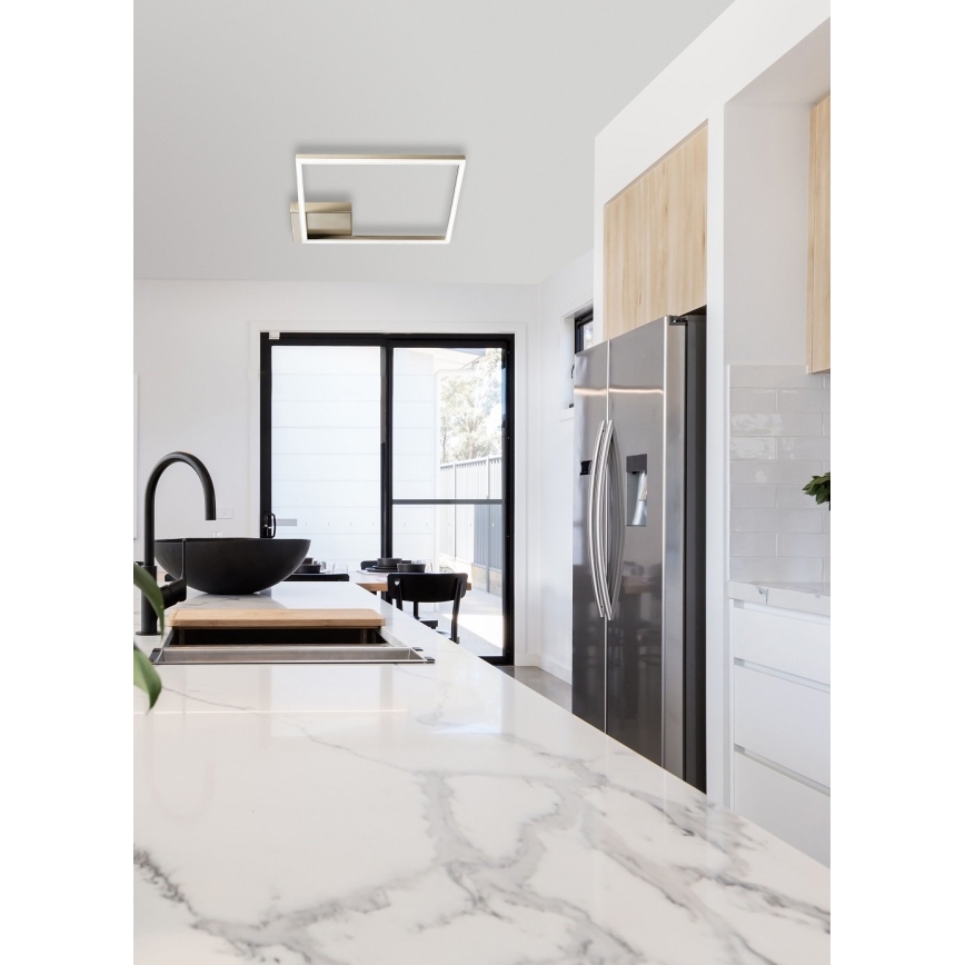 Fabas Luce 3394-61-225 - LED Dimbar taklampa BARD LED/39W/230V 3000K guld