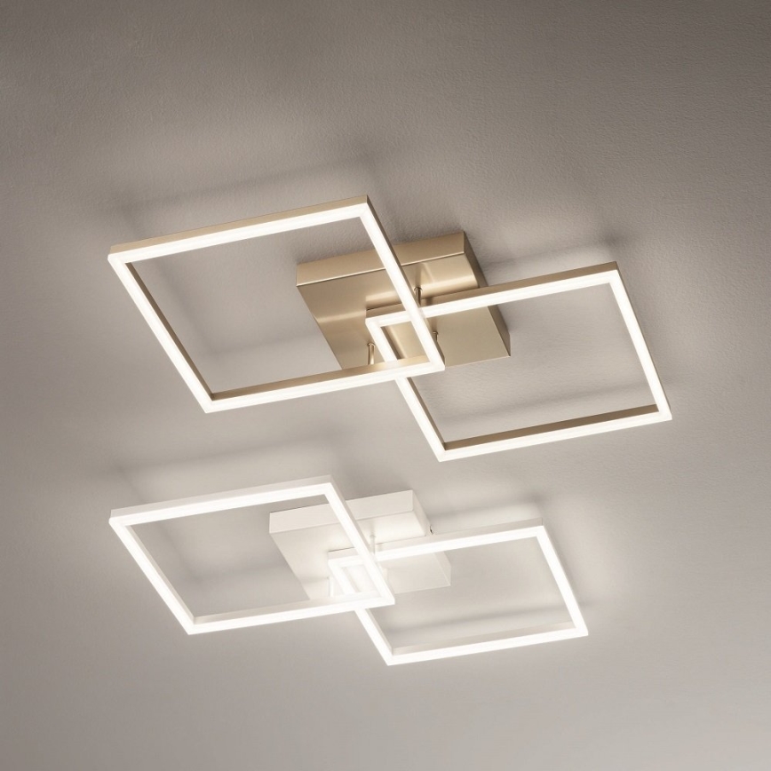 Fabas Luce 3394-65-225 - LED Dimbar taklampa BARD LED/52W/230V 3000K guld