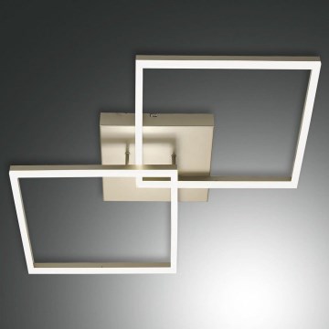 Fabas Luce 3394-65-225 - LED Dimbar taklampa BARD LED/52W/230V 3000K guld