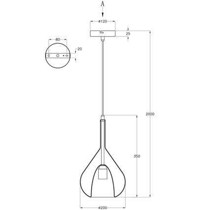 Fabas Luce 3481-40-126 - Ljuskrona med textilsladd LILA 1xE27/40W/230V grå