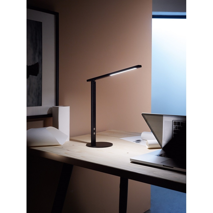 Fabas Luce 3550-30-101 - LED Dimbar bordslampa IDEAL LED/10W/230V 3000-6000K svart