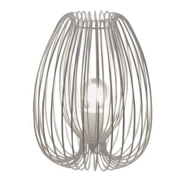 Fabas Luce 3677-34-102 - Bordslampa CAMP 1xE27/40W/230V vit