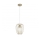Fabas Luce 3677-45-225 - Ljuskrona med upphängningsrem CAMP 1xE27/40W/230V gyllene
