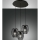 Fabas Luce 3677-47-101 - Ljuskrona med upphängningsrem CAMP 3xE27/40W/230V svart