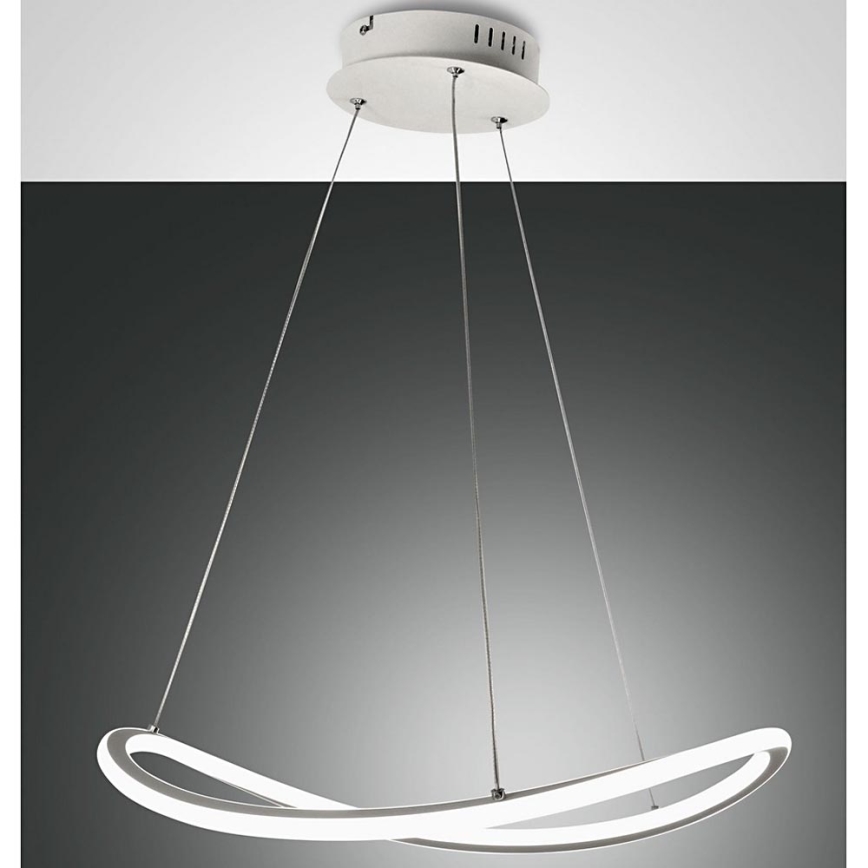 Fabas Luce 3711-40-102 - LED ljuskrona med upphängningsrem TIRRENO LED/30W/230V