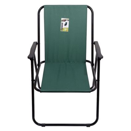 Fällbar campingstol grön
