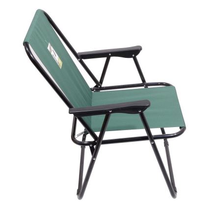 Fällbar campingstol grön