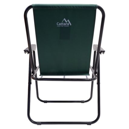 Fällbar campingstol grön