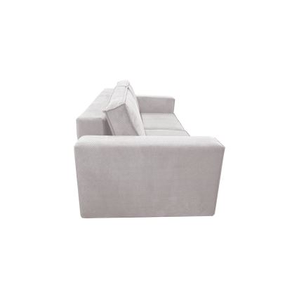 Fällbar soffa med förvaringsutrymme RONDA beige