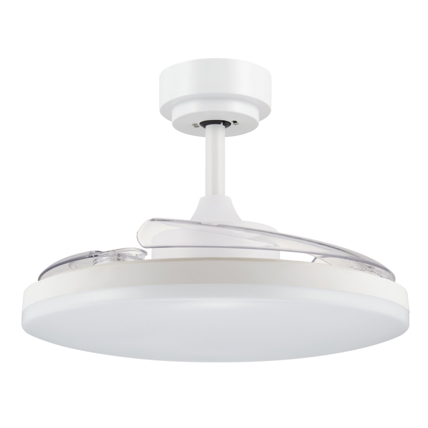 FANAWAY 21612949 - LED Dimbar takfläkt STROLL LED/30W/230V 2700/3500/5000K diameter 106 cm vit/genomskinlig + fjärrkontroll