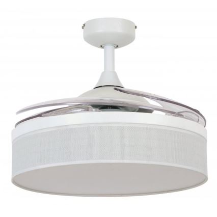 FANAWAY 511030 - LED takfläkt FRASER 3xE27/20W/230V vit + fjärrkontroll
