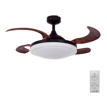 FANAWAY 512120 - Takfläkt EVORA 2xE27/15W/230V + fjärrkontroll