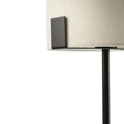 FARO 20054 - Bordslampa NILA 1xE27/15W/230V grädde/svart