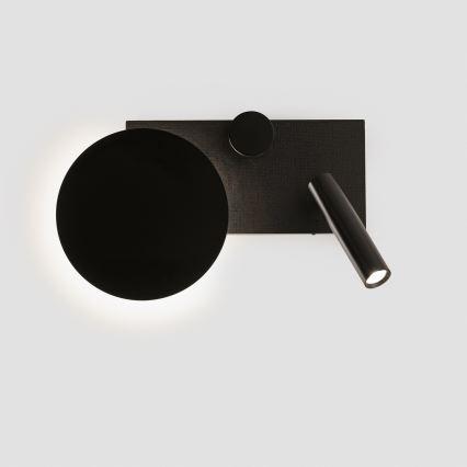 FARO 20058 - LED Dimbar liten vägglampa KLEE LED/10W/230V + LED/3W rätt