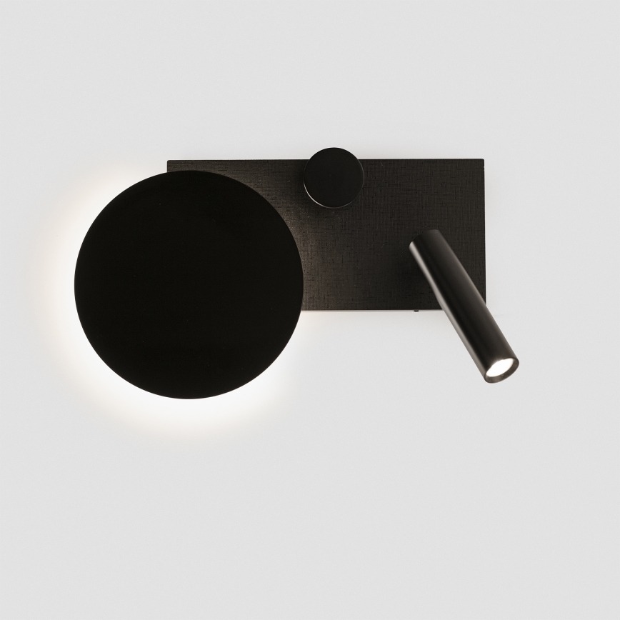 FARO 20058 - LED Dimbar liten vägglampa KLEE LED/10W/230V + LED/3W rätt