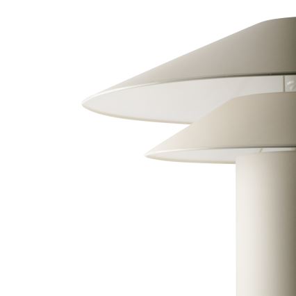 FARO 20069 - Bordslampa SHAN 1xE27/15W/230V pergamentpapper grädde