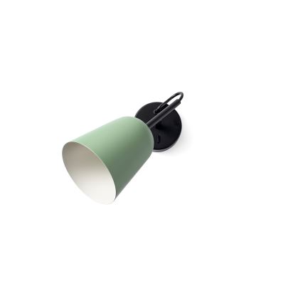FARO 28259 - Vägglampa STUDIO 1xE14/8W/230V grön/svart