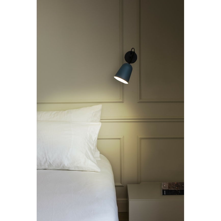 FARO 28274 - Vägglampa STUDIO 1xE14/8W/230V blå/svart