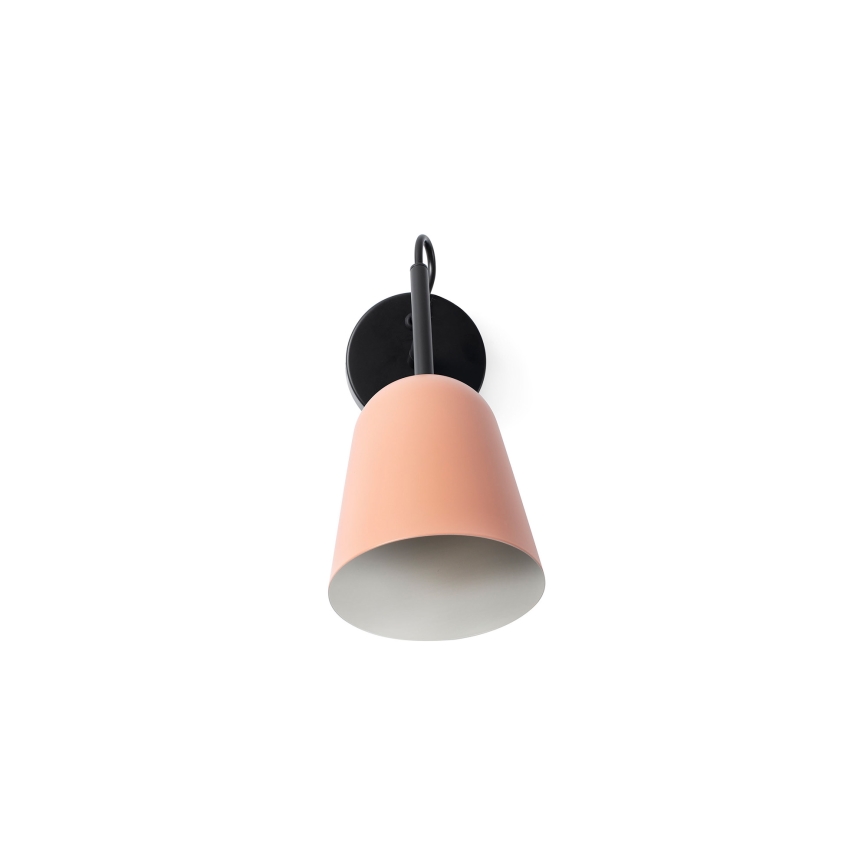 FARO 28275 - Vägglampa STUDIO 1xE14/8W/230V rosa/svart