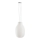 FARO 28300 - Ljuskrona med textilsladd ISABELLE 1xE27/15W/230V diameter 31 cm vit