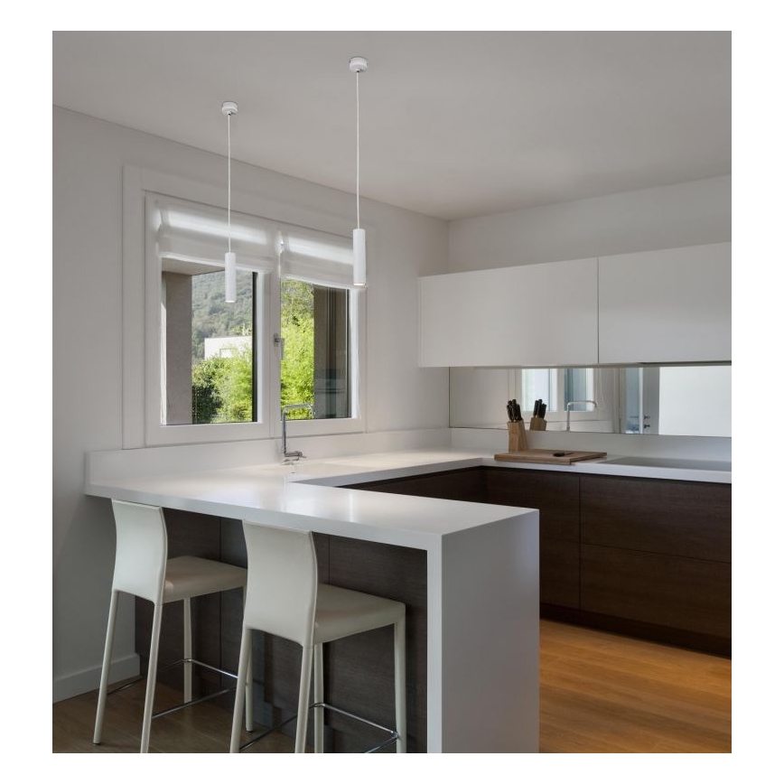 FARO 29894 - LED Ljuskrona med snöre ORA LED/4W/230V vit