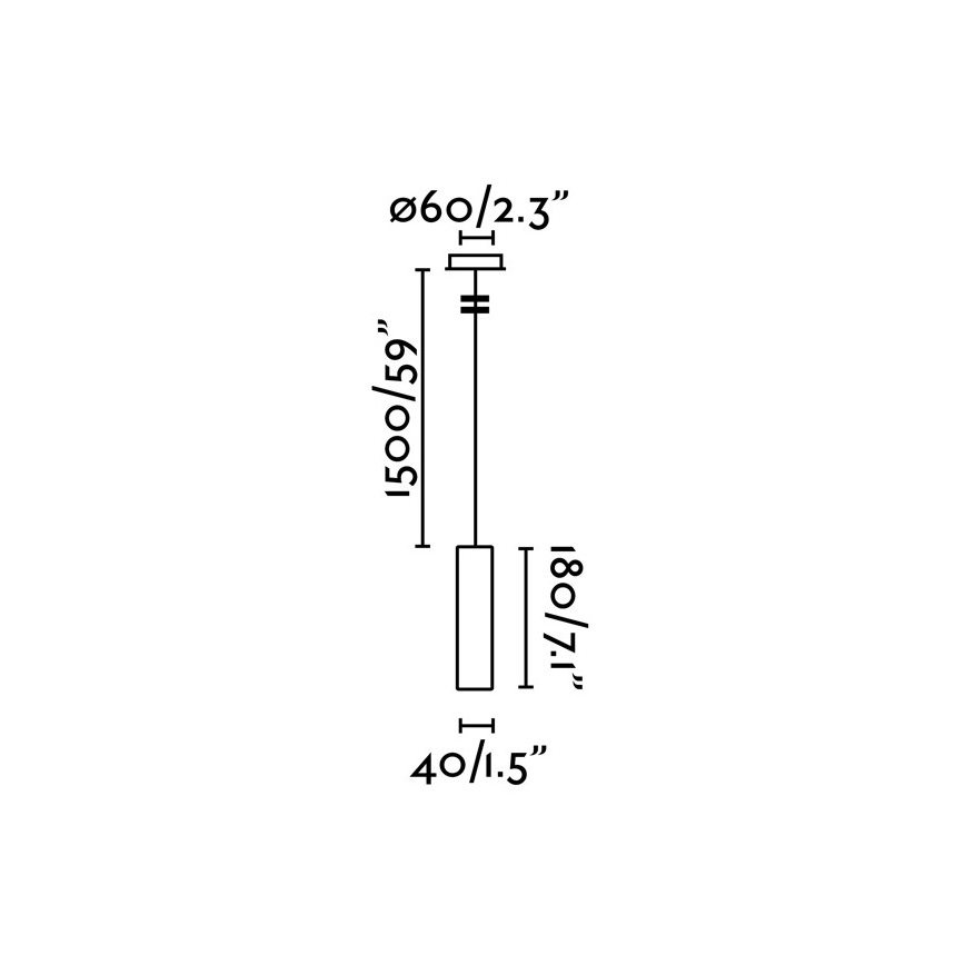 FARO 29895 - LED Ljuskrona med upphängningsrem  ORA LED/4W/230V svart 
