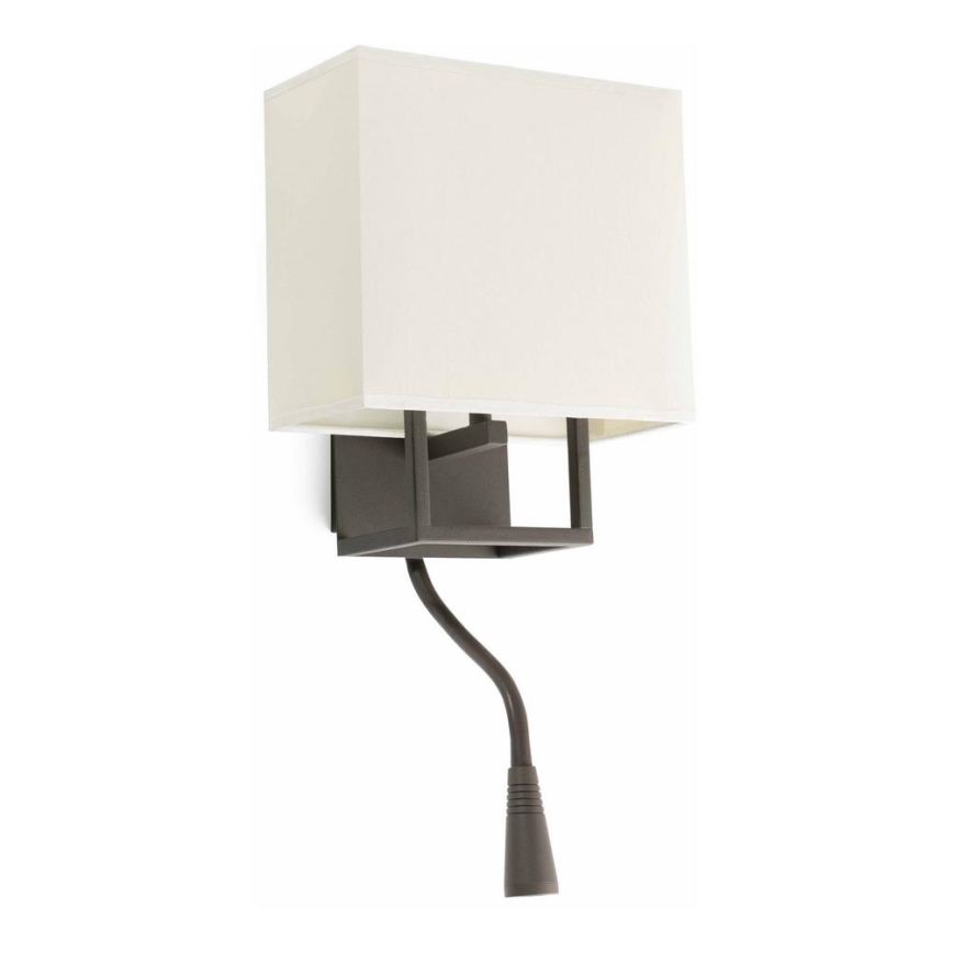 FARO 29983 - LED Väggbelysning VESPER 1xE14/20W/230V + LED/1W