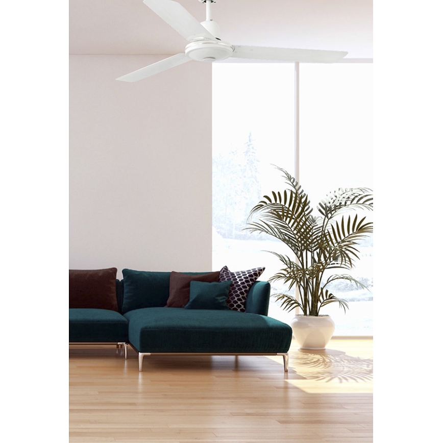 FARO 33005 - Takfläkt ECO INDUS vit