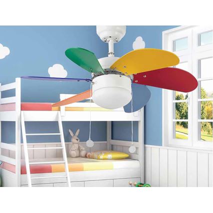 FARO 33179 - Takfläkt PALAO 1xE14/40W/230V