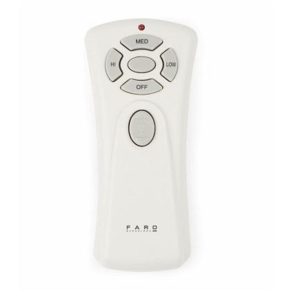 FARO 33370DC - Takfläkt LANTAU brun/matt krom + fjärrkontroll