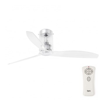 FARO 33393 - Takfläkt MINI rör fläkt med Fjärrkontroll  och DC-motor