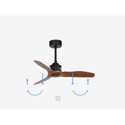 FARO 33425 - Takfläkt JUST FAN Ø 81 cm med fjärrkontroll