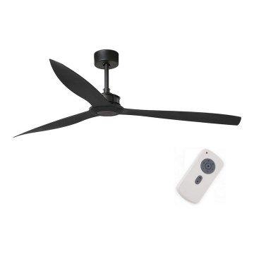 FARO 33432 - Takfläkt JUST FAN XL diameter 178 cm svart + fjärrkontroll