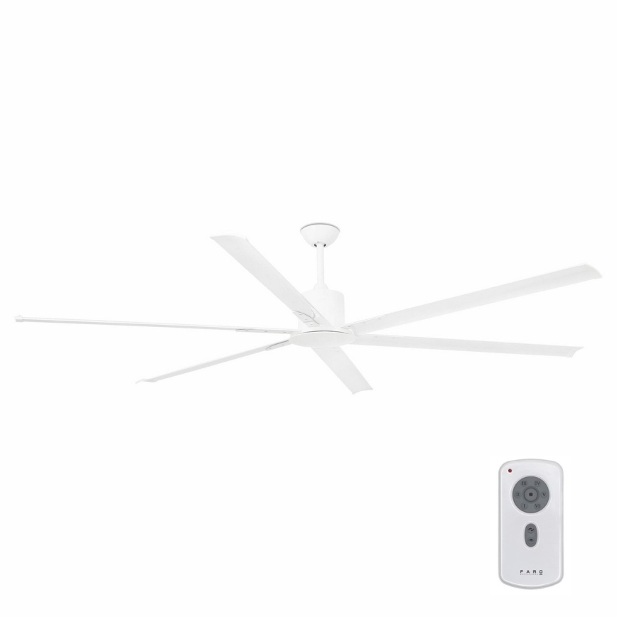 FARO 33461A - Takfläkt ANDROS XL vit + fjärrkontroll