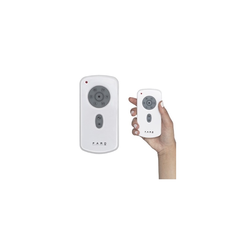 FARO 33461A - Takfläkt ANDROS XL vit Ø 213 cm + fjärrkontroll