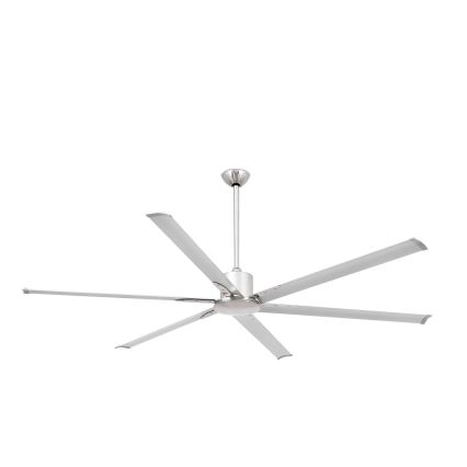 FARO 33465A - Takfläkt ANDROS XL matt krom diameter 213 cm + fjärrkontroll