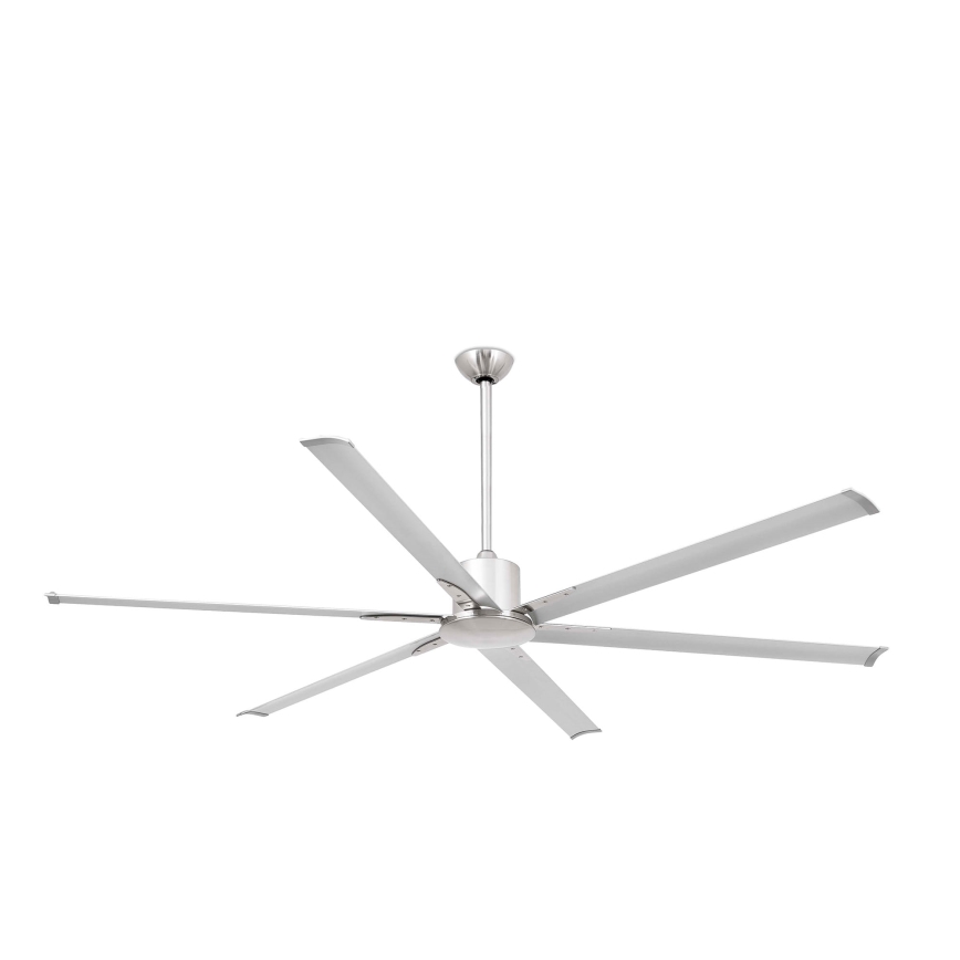FARO 33465A - Takfläkt ANDROS XL matt krom diameter 213 cm + fjärrkontroll
