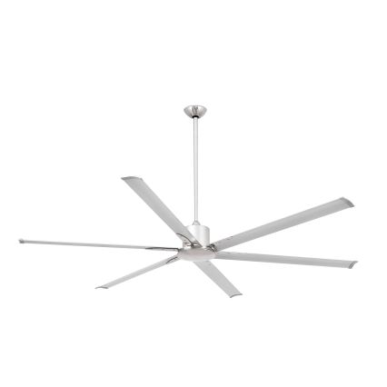 FARO 33465A - Takfläkt ANDROS XL matt krom diameter 213 cm + fjärrkontroll