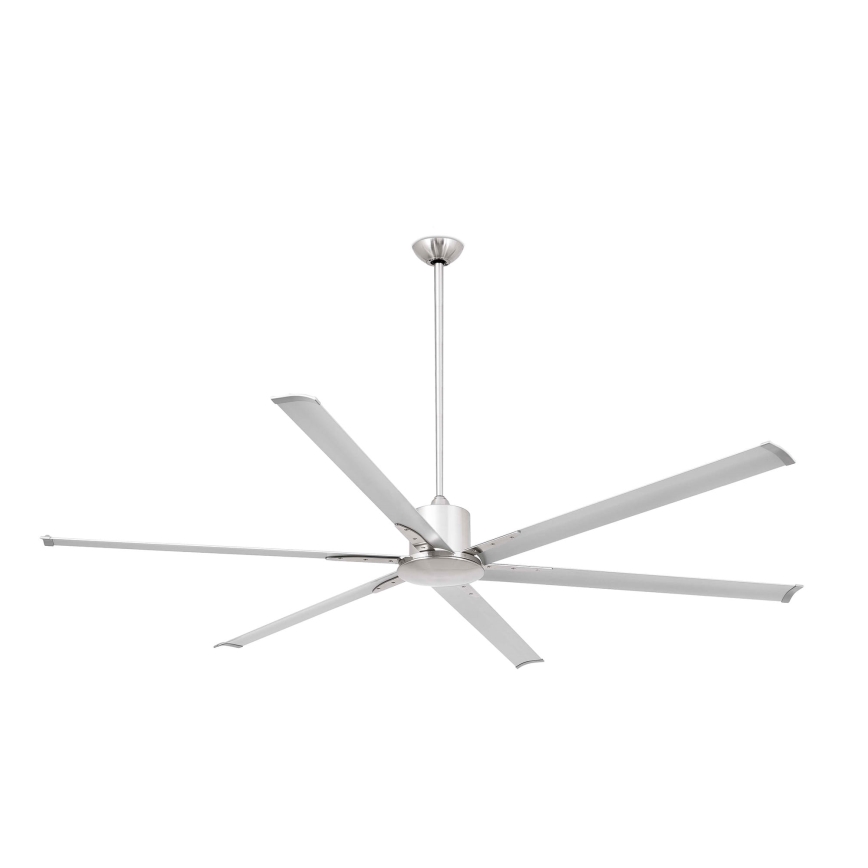 FARO 33465A - Takfläkt ANDROS XL matt krom diameter 213 cm + fjärrkontroll