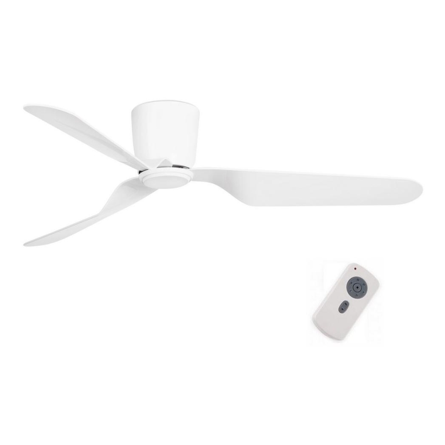 FARO 33471N - Takfläkt PEMBA vit + fjärrkontroll