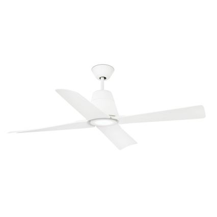 FARO 33480 - Takfläkt TYPHOON IP44 vit