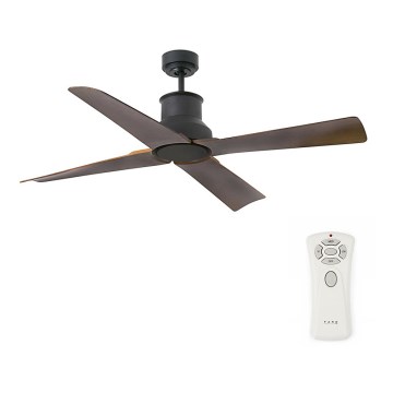 FARO 33481 - Takfläkt WINCHE med en Fjärrkontroll  IP44