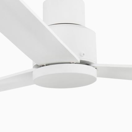 FARO 33487WP - Takfläkt NASSAU Wi-Fi vit d. 128 cm SMART +fjärrkontroll