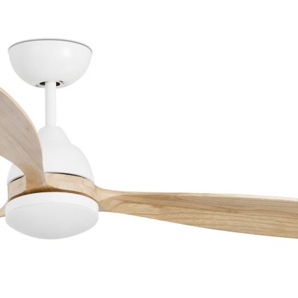 FARO 33524 - LED Takfläkt POROS LED/15W/230V vit/brun