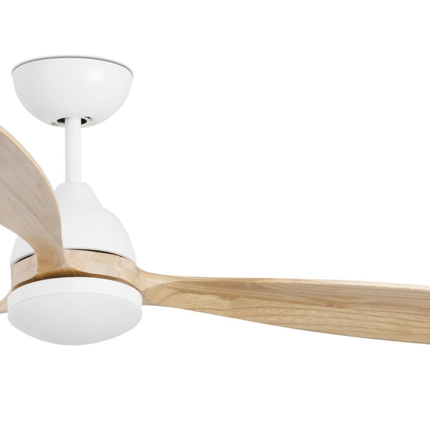 FARO 33524 - LED Takfläkt POROS LED/15W/230V vit/brun