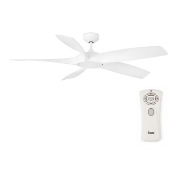 FARO 33548 - LED takfläkt COCOS med fjärrkontroll LED/20W/230V