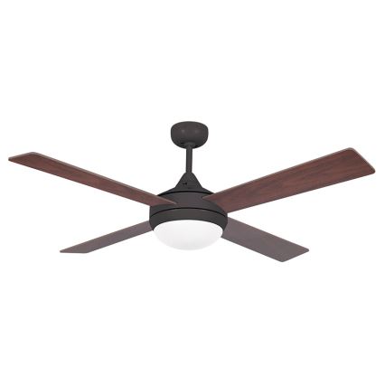 FARO 33702 - Takfläkt IBilIA med en Fjärrkontroll  2xE27/20W/230V brun